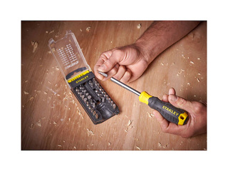 Screwdriver bit set Stanley, 34 pcs