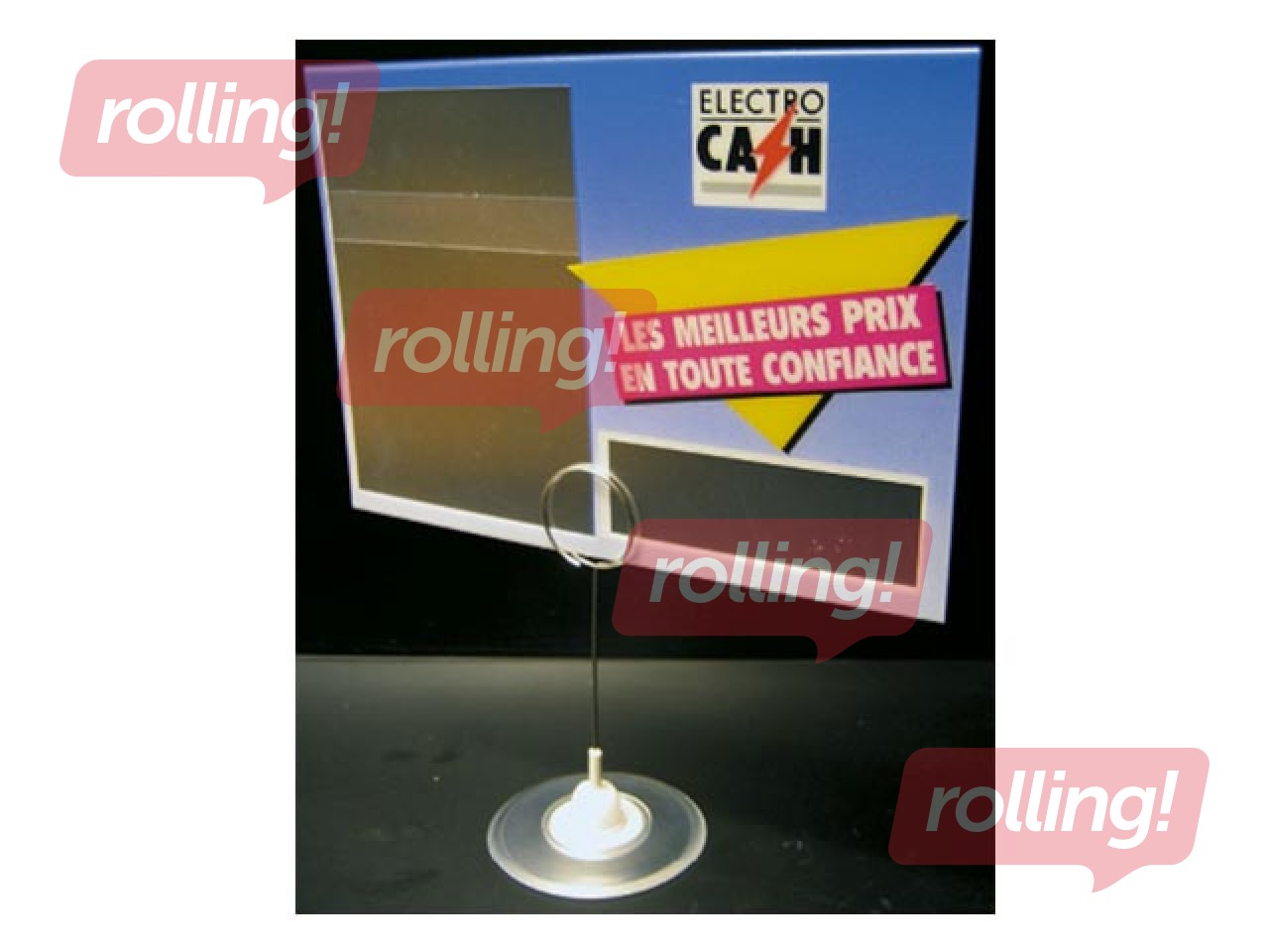 Sign holder, round base