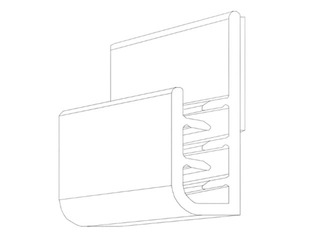 Захват самоклеющийся, 25мм 