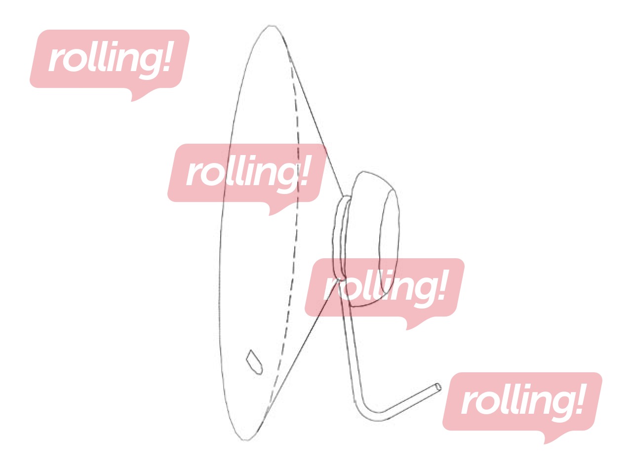 Kummist hoidik metallist konsuga