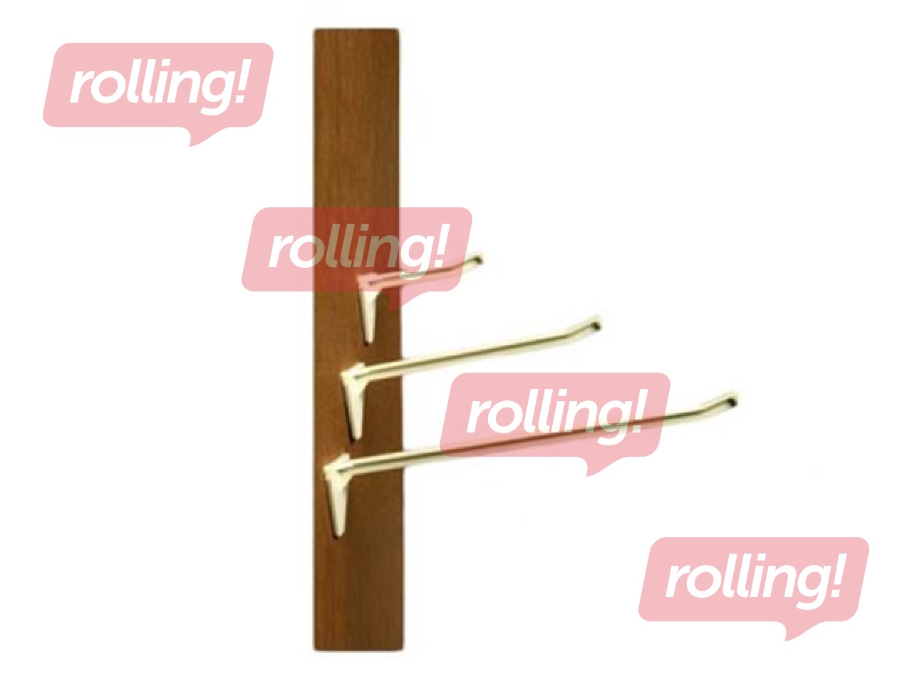 Hook, mounted on cardboard, 100 mm