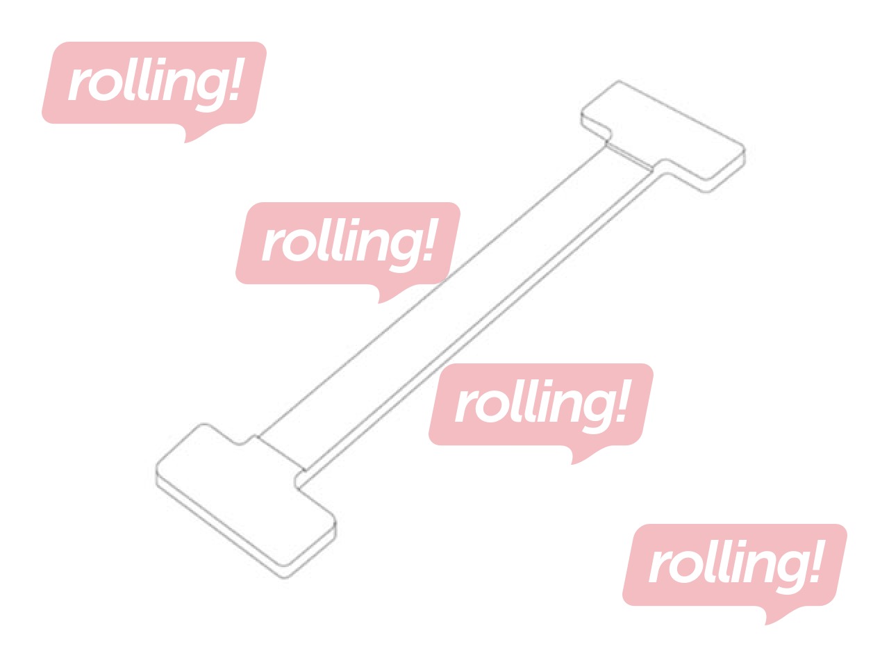 Jalg reklaamisildile, 100 tk.