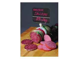 Sign holder for sausages, 50mm