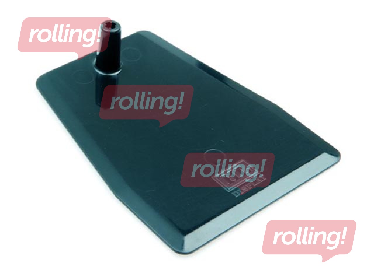 Pēda rāmju statīvam DELI-STICK, plastmasas, melna