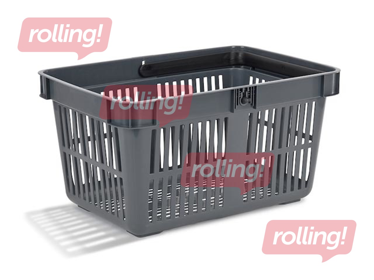 Корзина для покупок, темно-серый, 27L