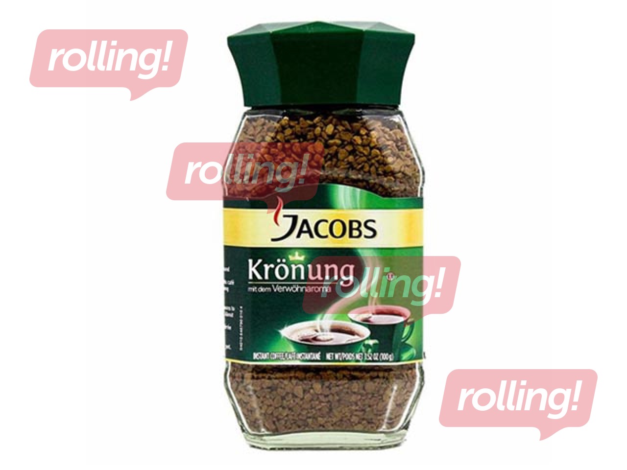 Кофе растворимый Jacobs Kronung, 100г