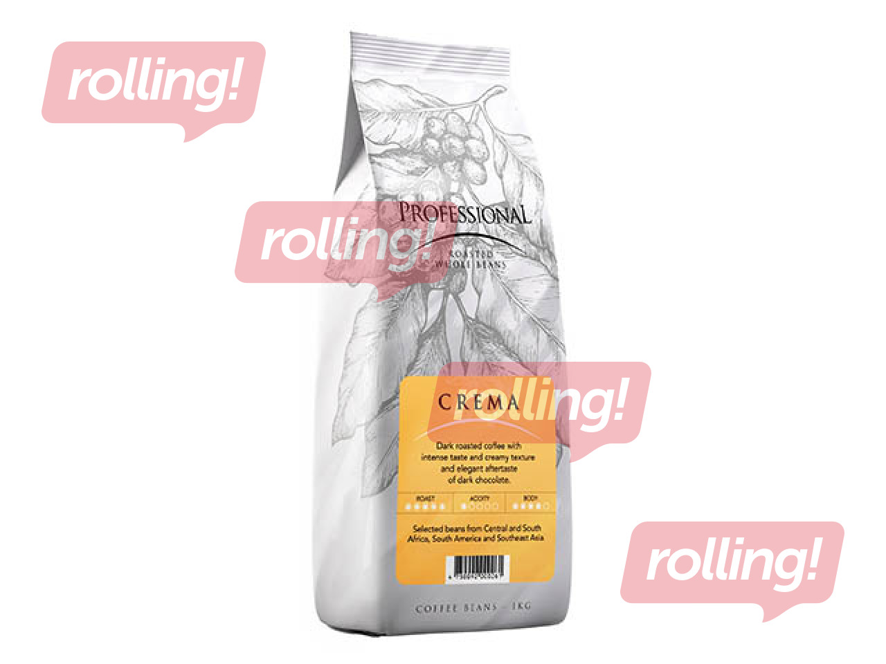 Kohvioad Professional Crema, 1kg