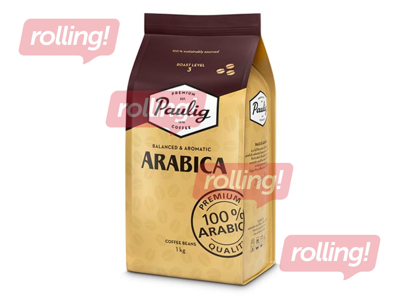 Coffee beans Paulig arabica, 1kg