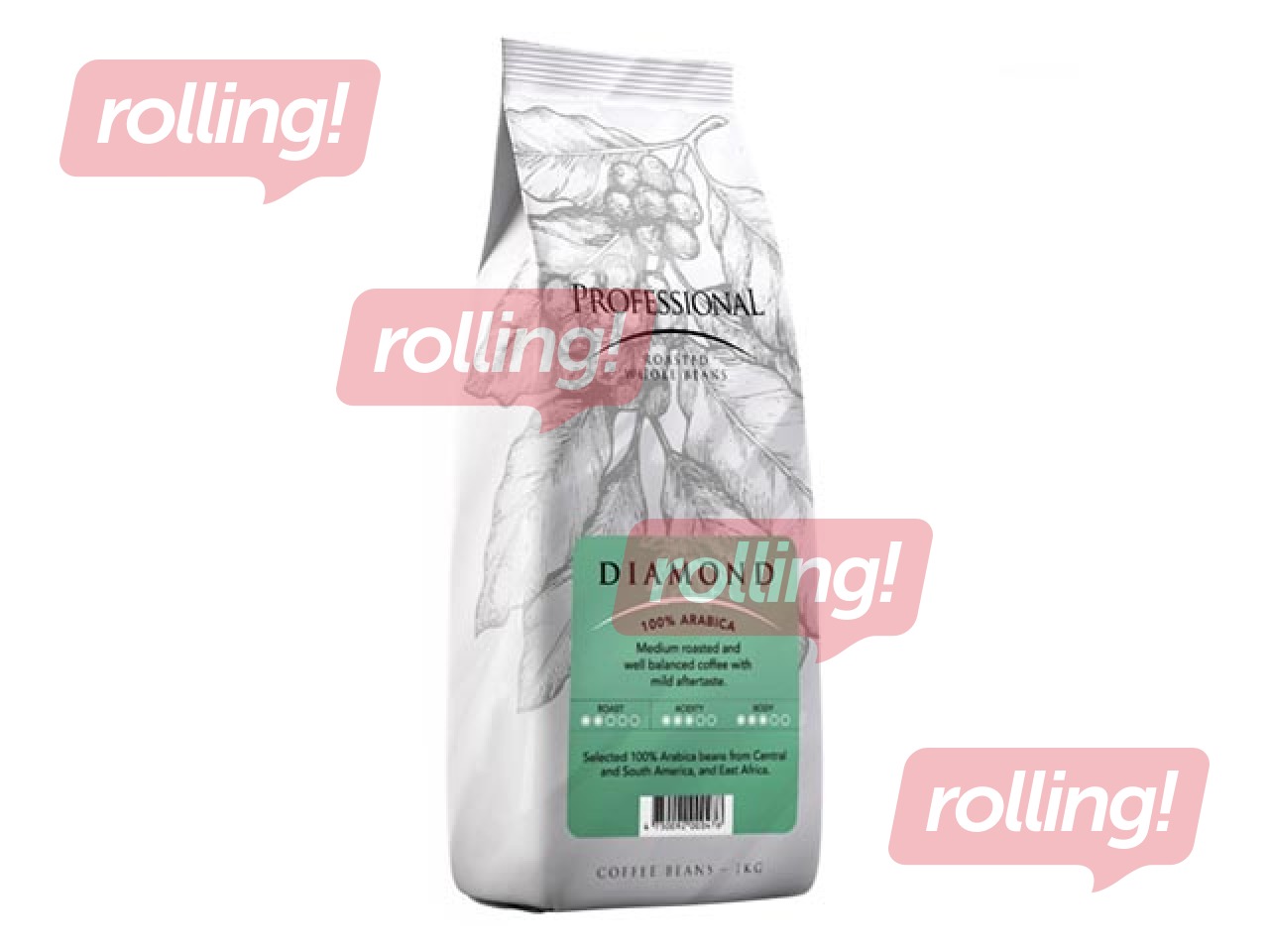 Kohvioad  Professional Diamond, 1kg