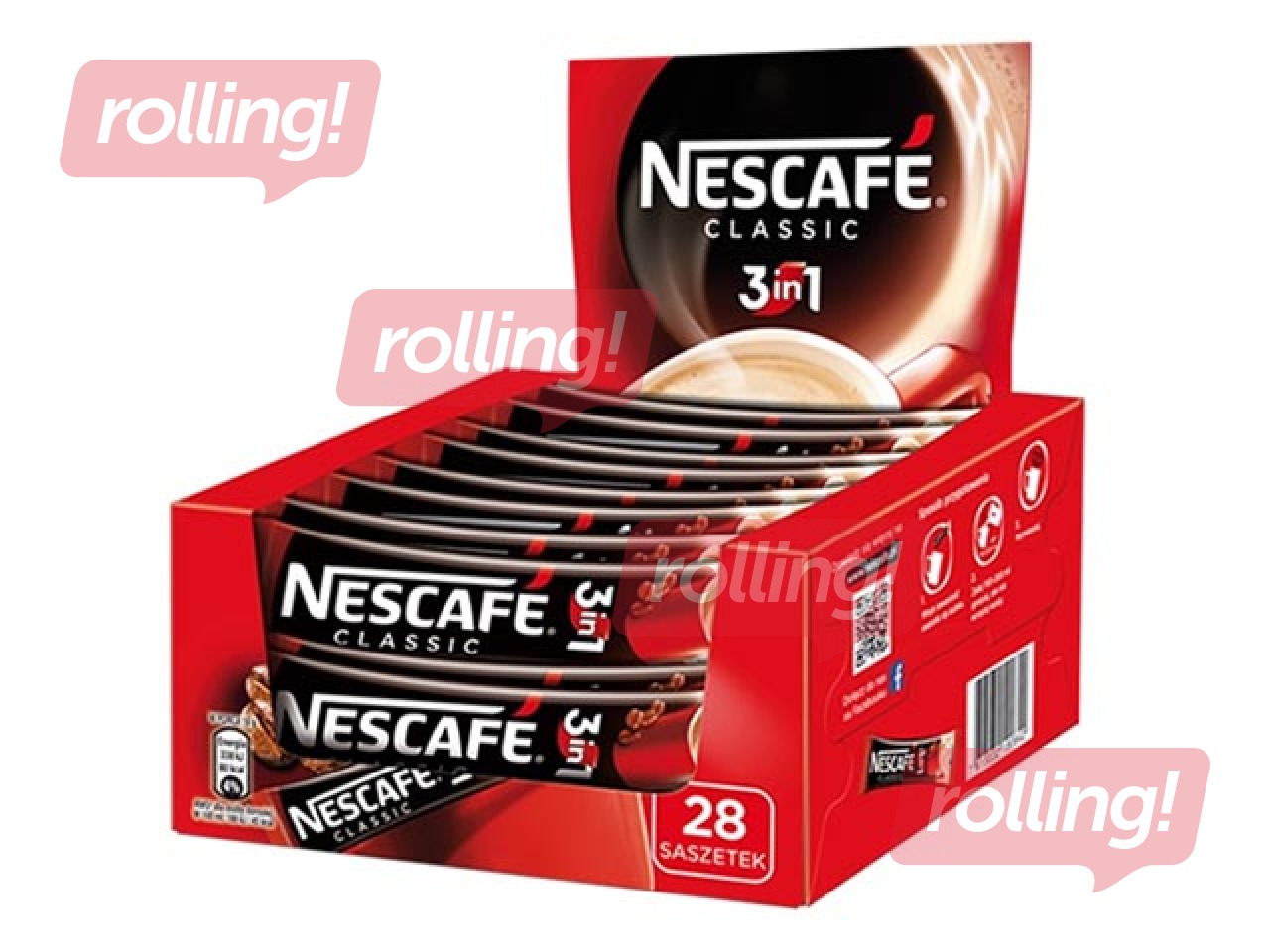 Кофейный напиток Nescafe 3in1, 28x17.5г