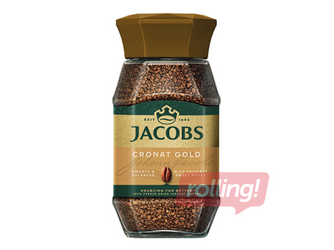 Kohv lahustuv Jacobs Cronat Gold, 200g