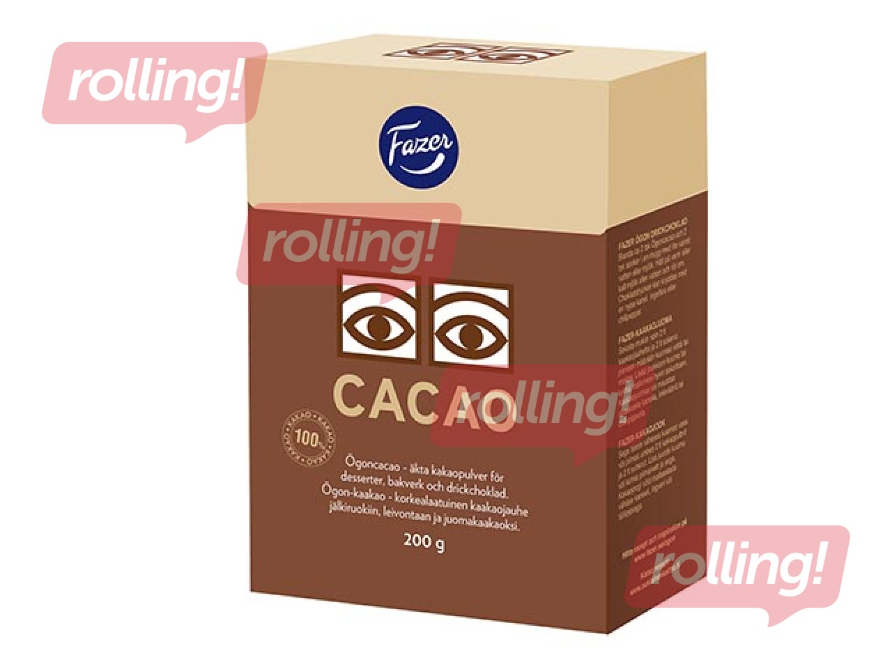 Cocoa powder Fazer, 200g 