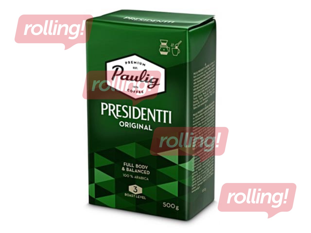 Coffee ground Paulig Presidentti, 500g