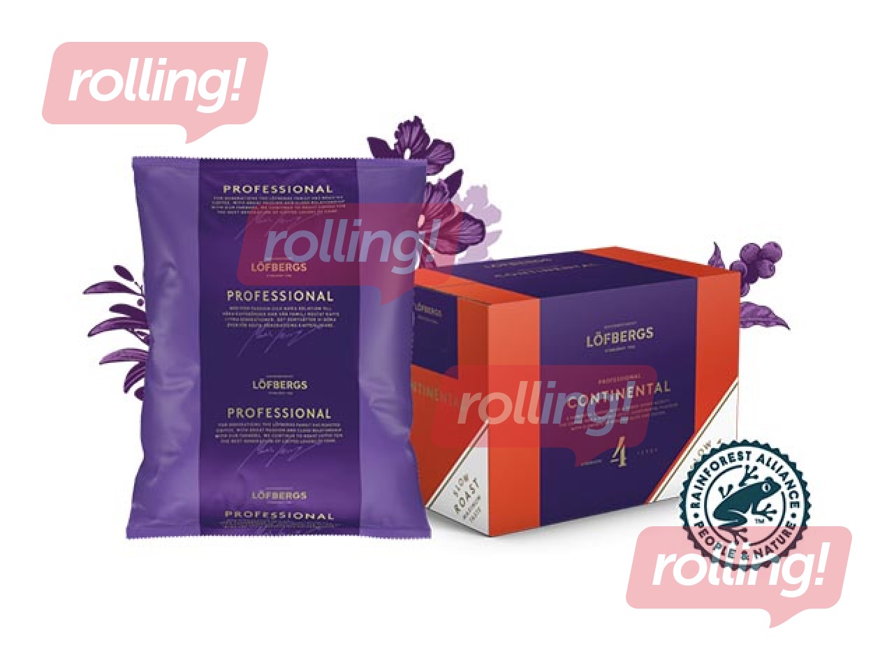 Kohvioad Löfbergs Professional Continental, 1kg