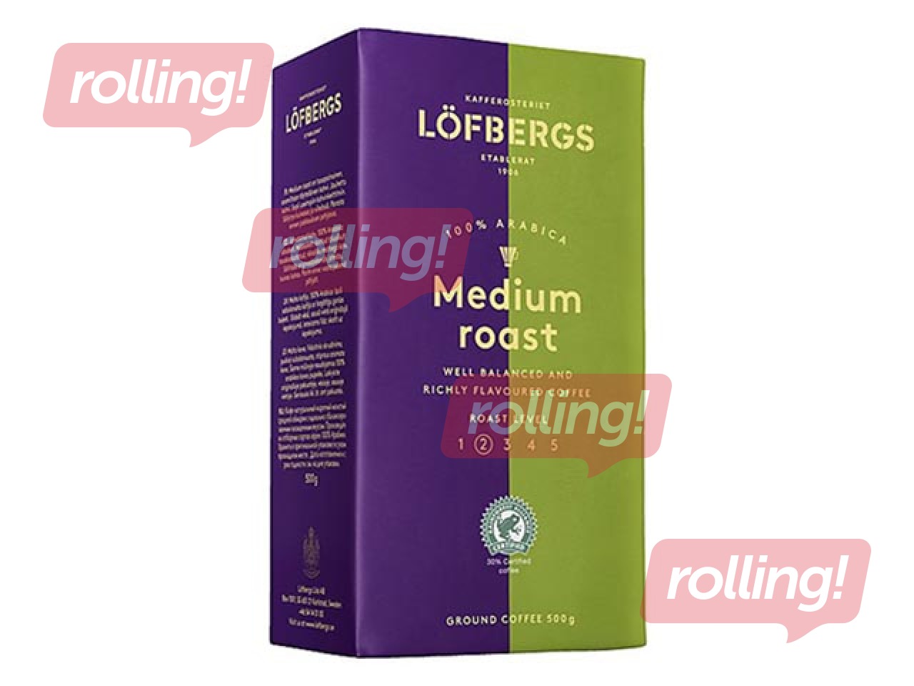 Jahvatatud kohv Lofbergs Medium Roast In Cup, 500g