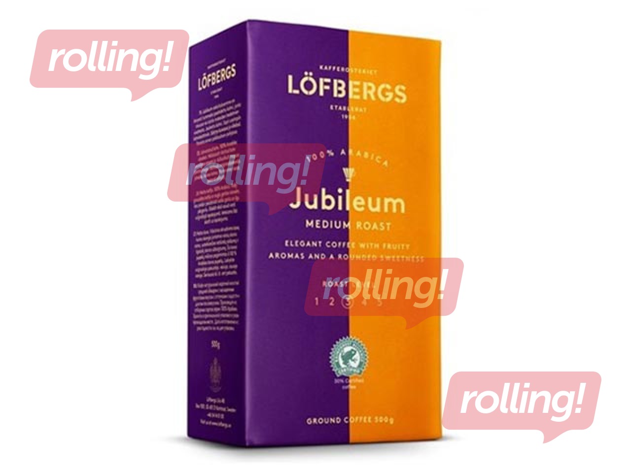 Jahvatatud kohv Löfbergs Jubileum, 500g