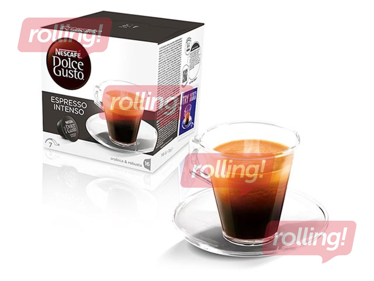 Kohvikapslid Nescafe Espresso Intenso, Dolce Gusto, 16tk