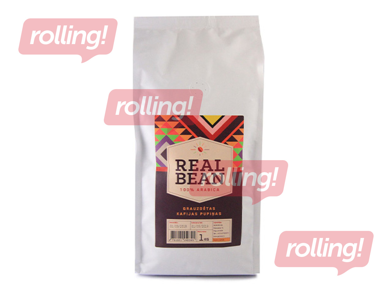 Kohvioad Andrito Real Bean Arabica 100%, 1 kg