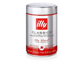 Coffee ground Illy Classico, medium roasted, 250g