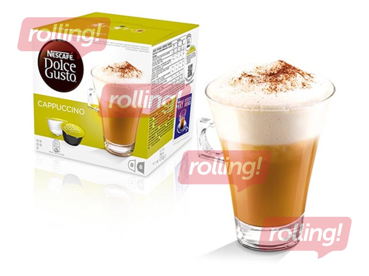 Kohvikapslid Nescafe Capuccino, Dolce Gusto, 16tk