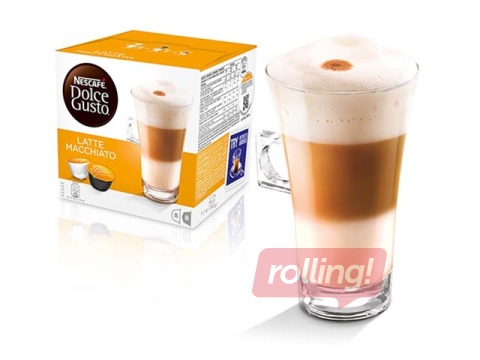 Kohvikapslid Nescafe Latte Macchiatto, Dolce Gusto, 16tk