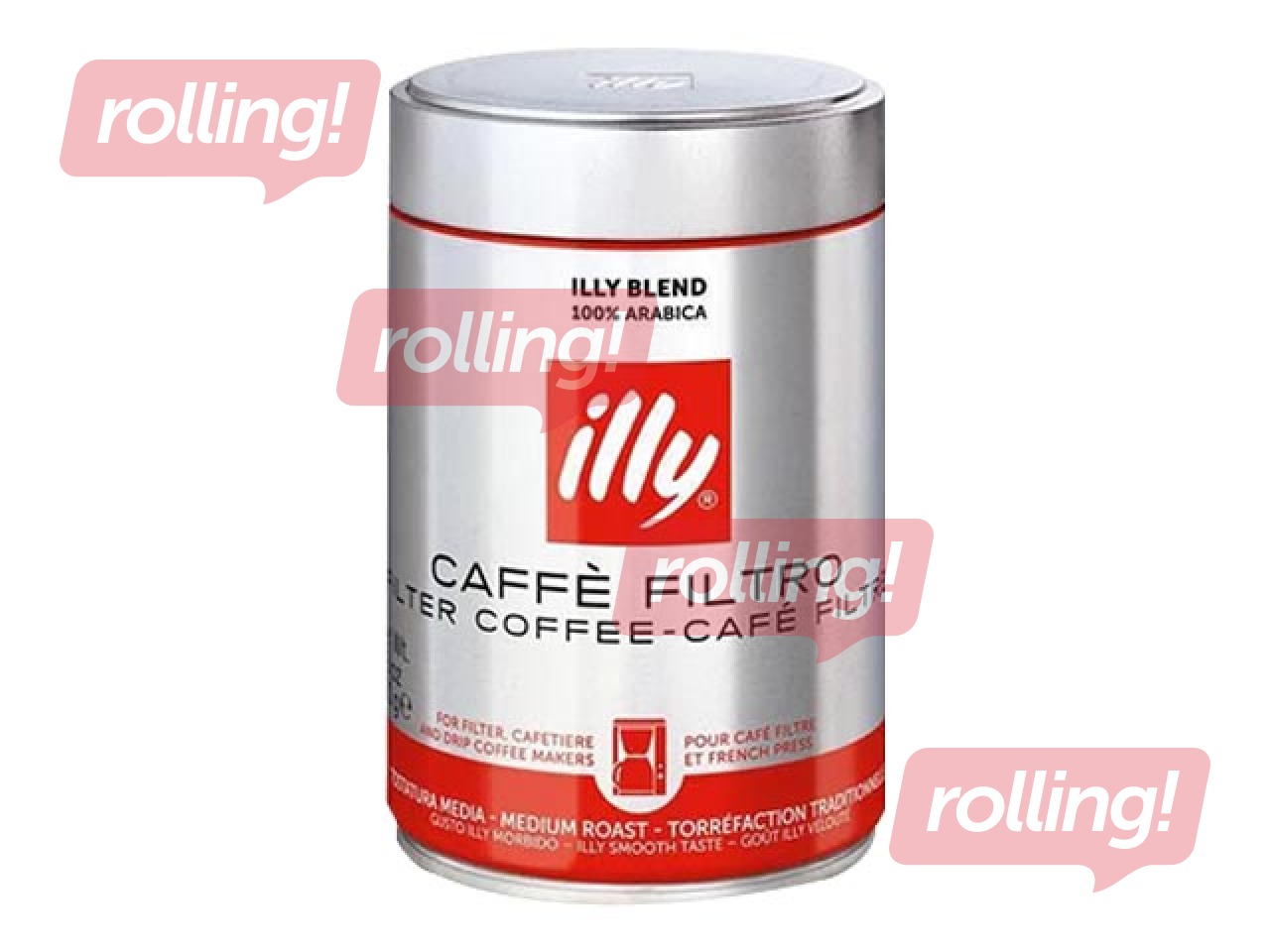 Ground filter coffee Illy Filter, 250g