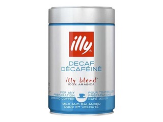 Coffee ground Illy, Decaffeinated, 250g