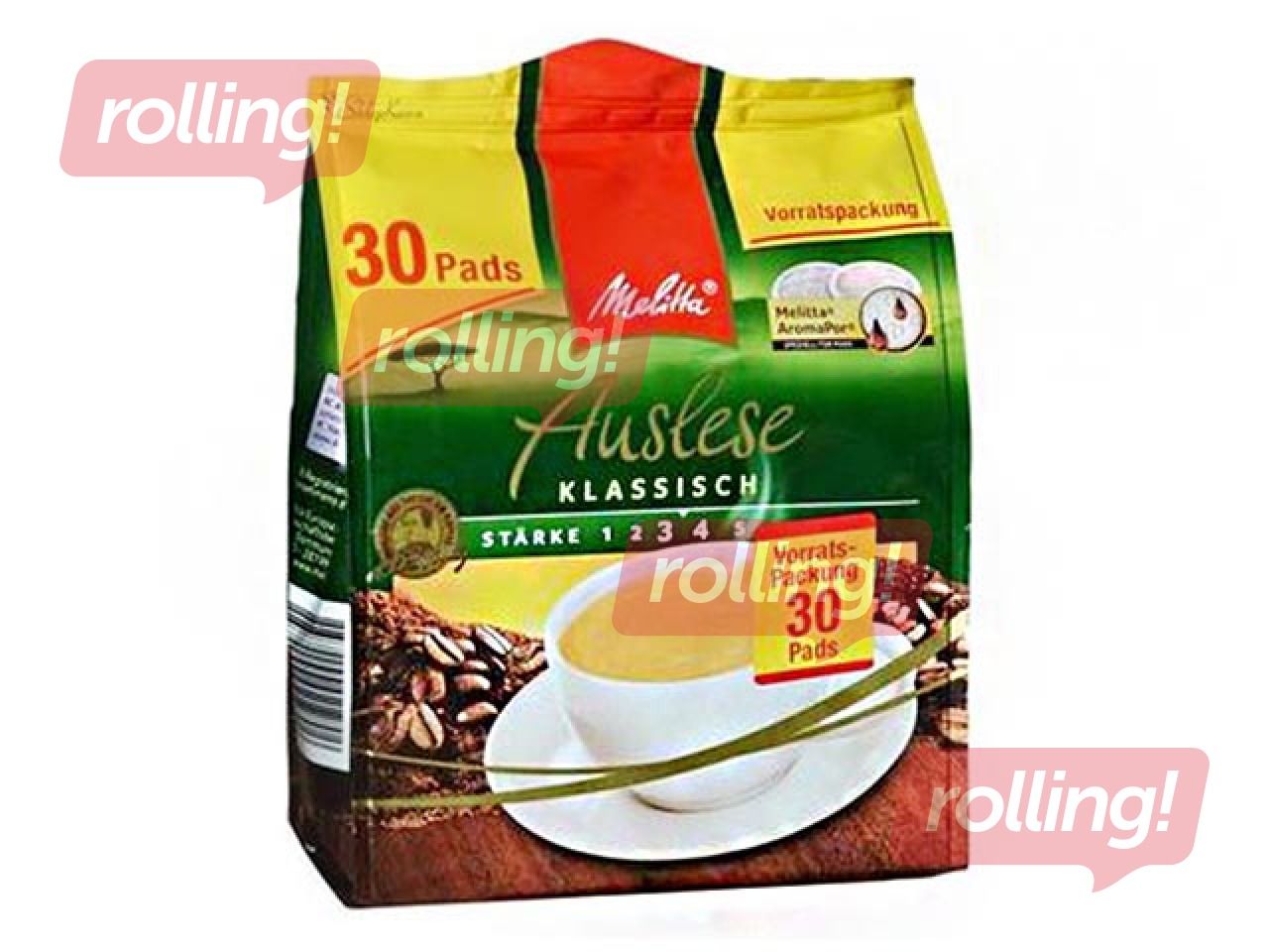 Kohvipadjad Melitta Auslese, 30tk