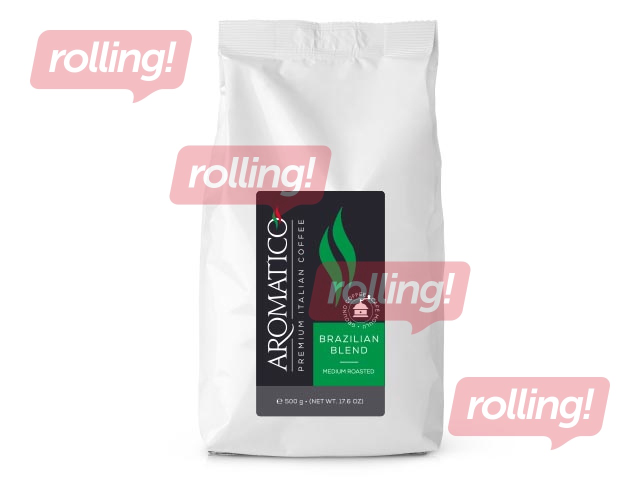 Jahvatatud kohv Aromatico Brazilian Blend, 500g