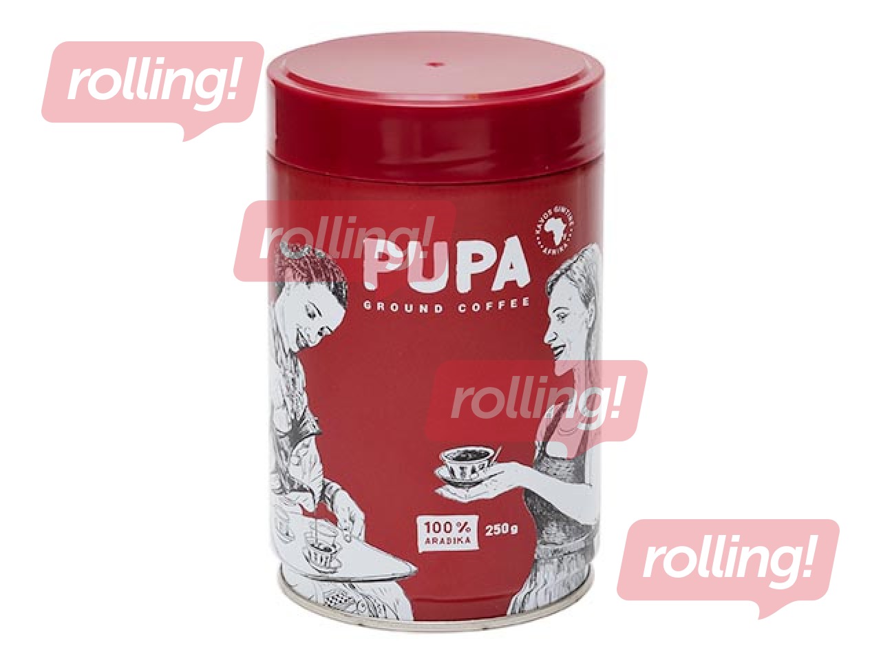 Jahvatatud kohv Pupa Espresso, 250g