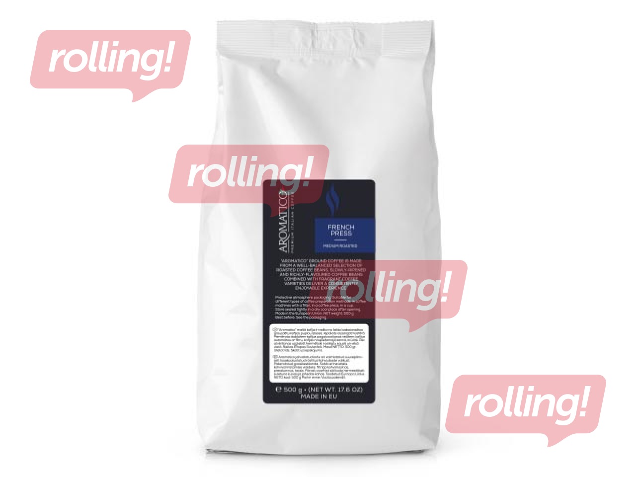 Coffee ground Aromatico French Press, 500g