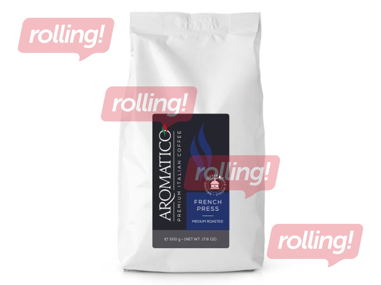 Jahvatatud kohv Aromatico French Press, 500g