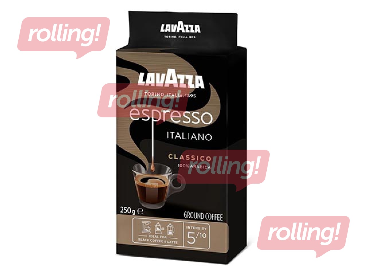 Jahvatatud kohv Lavazza Espresso, 250g