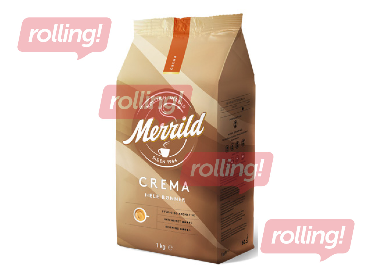 Kohvioad Merrild Crema, 1kg