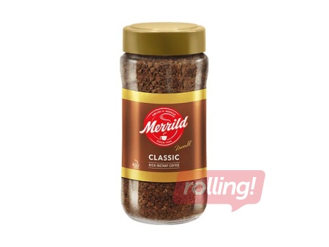Kafija šķīstošā Merrild Classic, 200g