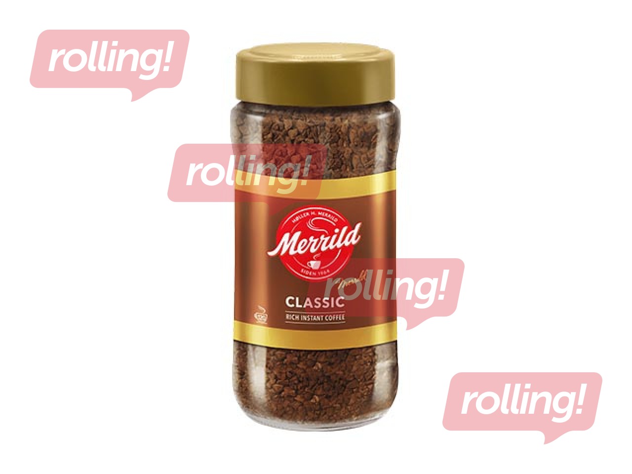 Kafija šķīstošā Merrild Classic, 200g