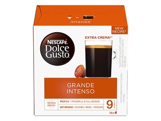 Coffee capsules Nescafe Grande Intenso, Dolce Gusto, 16pcs