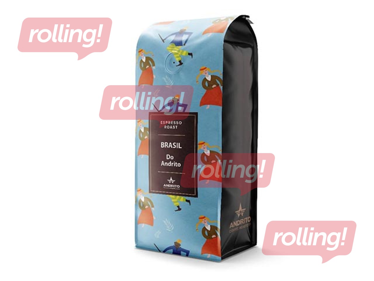 Kohvioad Andrito Brasil Santa Cecilia Espresso, 500g