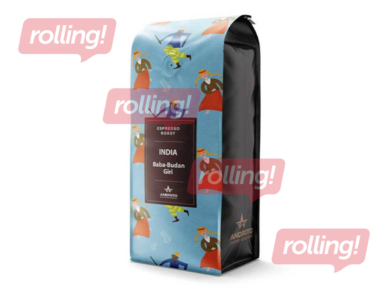 Kohvioad Andrito India Baba Budan Giri Espresso, 500g