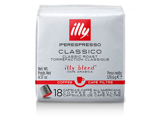 Kohvikapslid Illy Classico Filter, IperEspresso,18tk