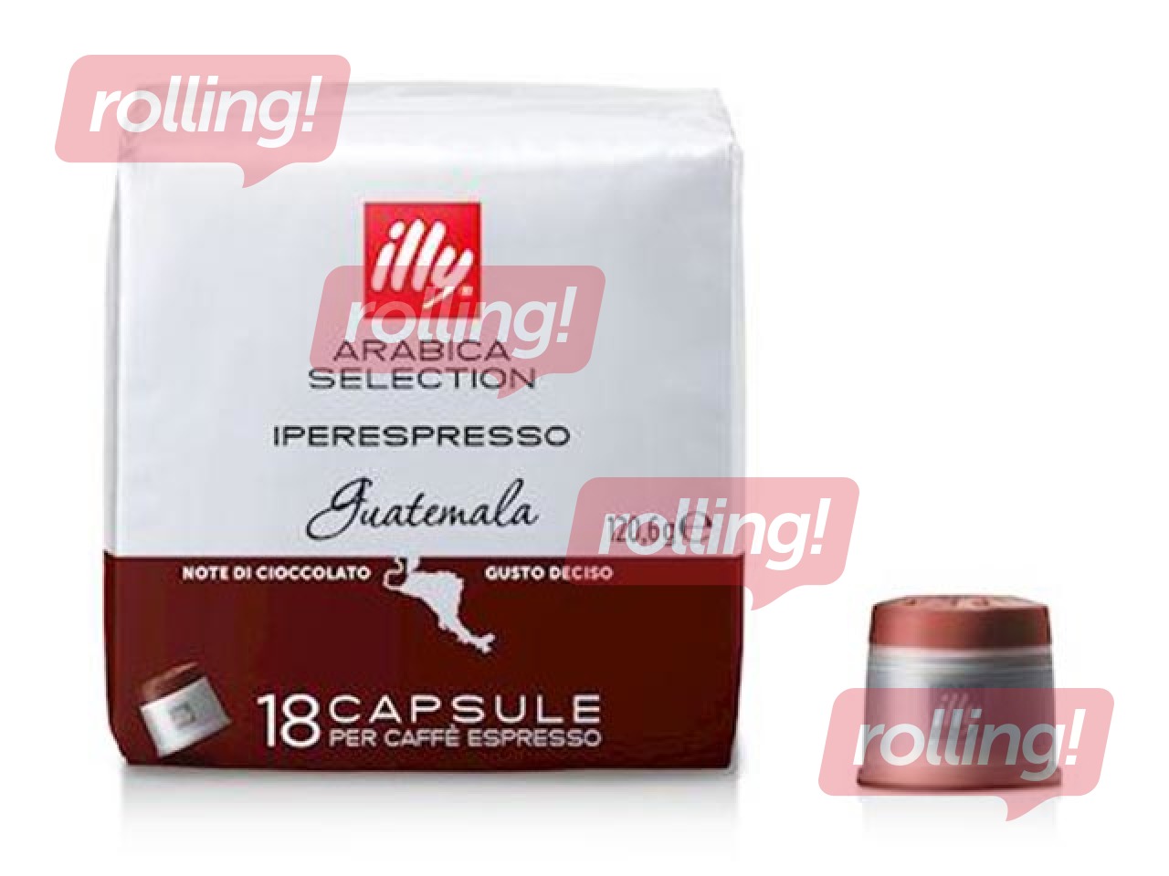 Coffee capsules Illy Arabica Selection Guatemala, IperEspresso, 18pcs