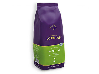 Coffee beans Löfbergs Medium Roast, 1kg