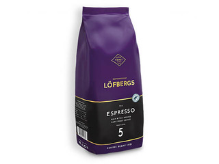 Coffee beans Löfbergs Espresso, 1kg