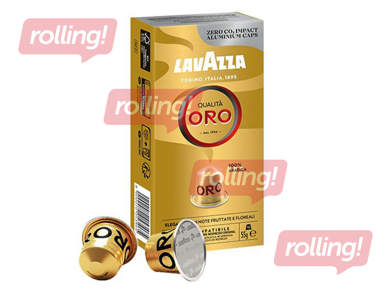 Kohvikapslid Lavazza Qualita Oro, Nespresso, 10tk