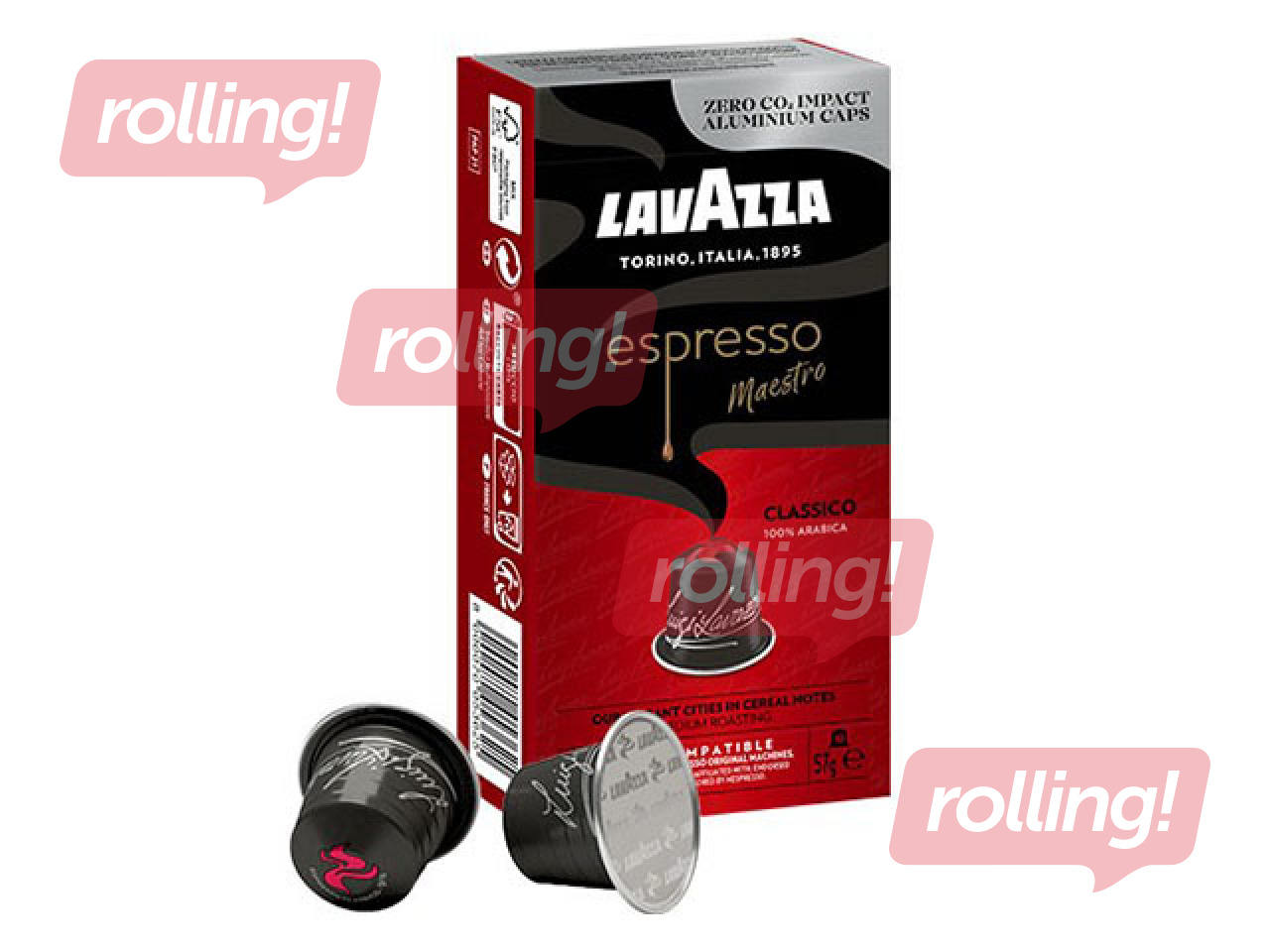Kohvikapslid Lavazza Espresso Classico, Nespresso, 10tk