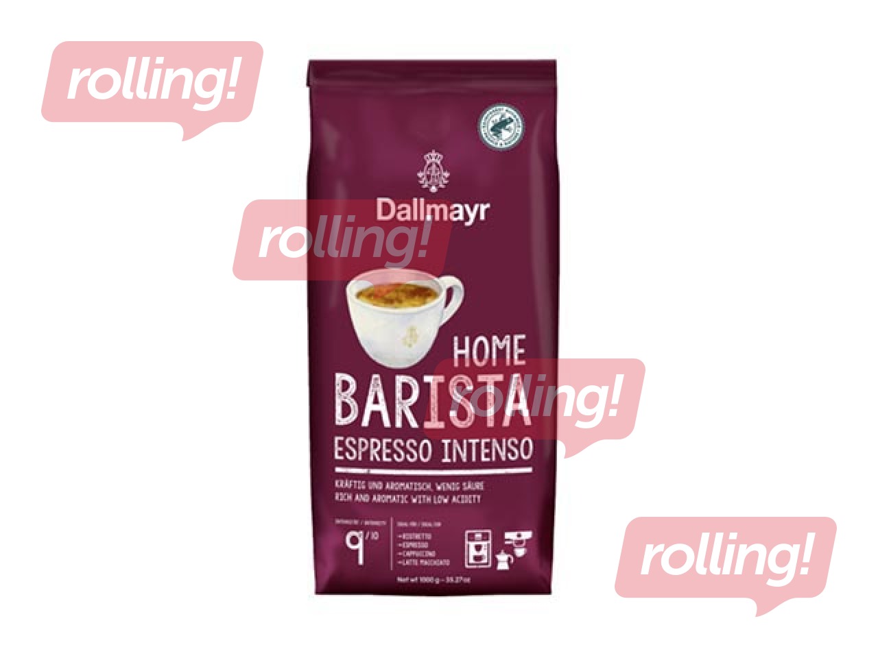 Kohvioad Dallmayr Home Barista Espresso Intenso, 1kg