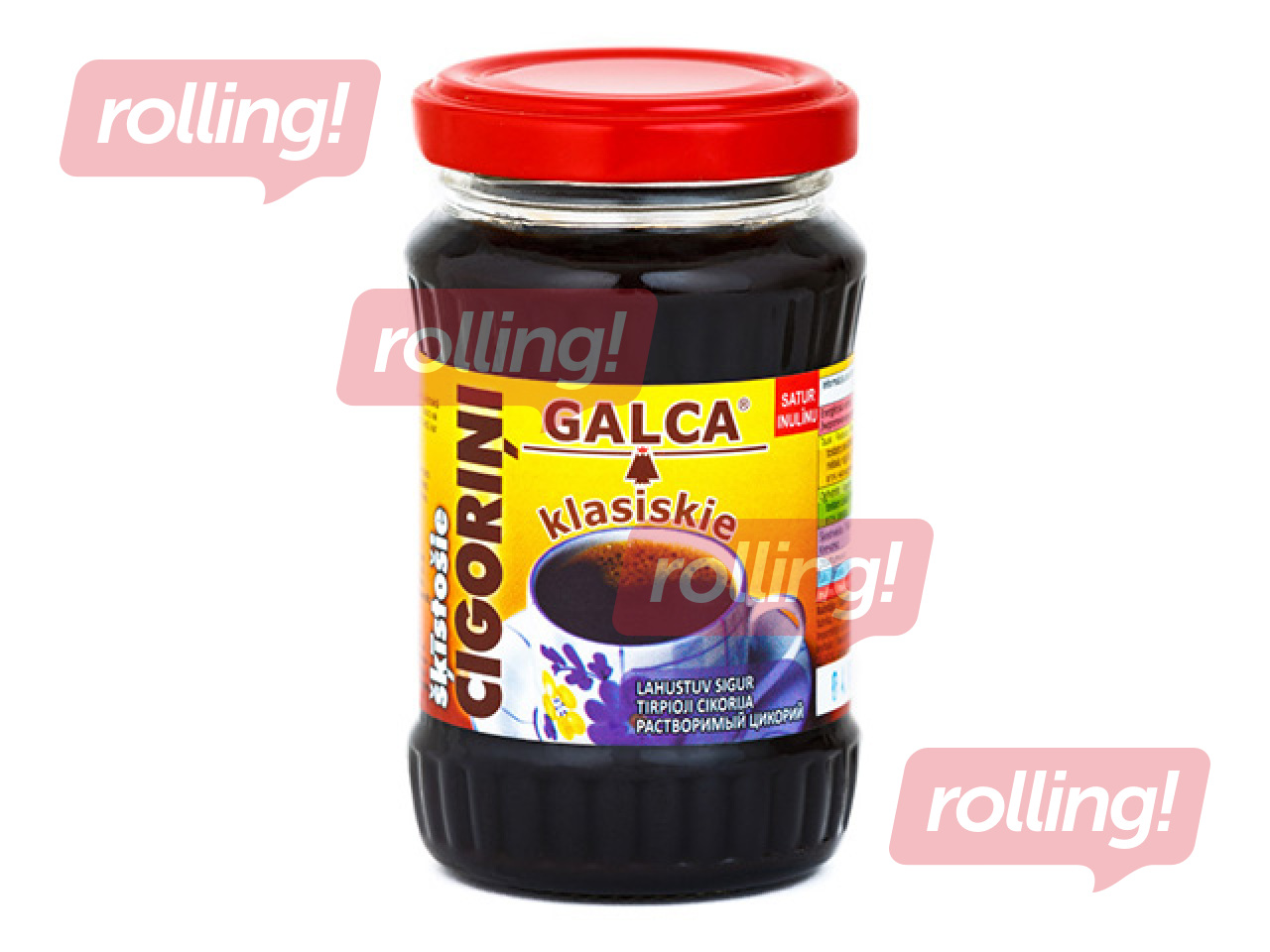 Kafijas dzēriens Cigoriņi stikla burciņā, 200g