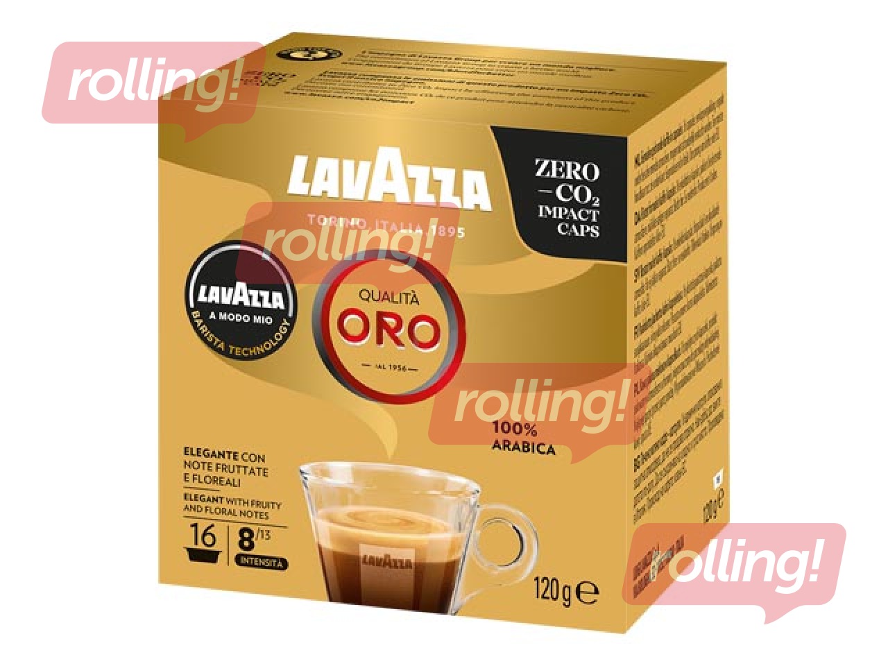 Kohvikapslid Lavazza a Modo Mio Oro, 16tk