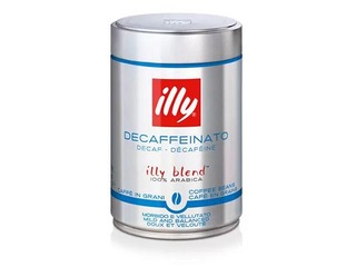 Kafijas pupiņas Illy Decaffeinated, bezkofeīna, 250g