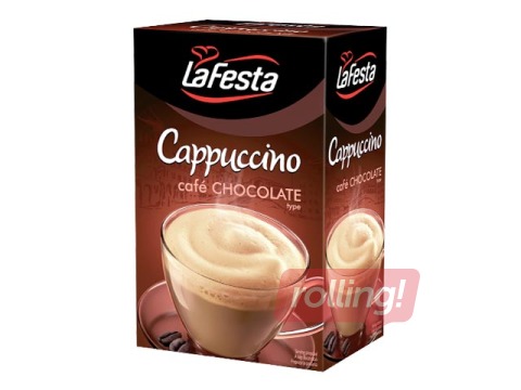Капучино напиток LaFesta со вкусом шоколада, 10x12.5г